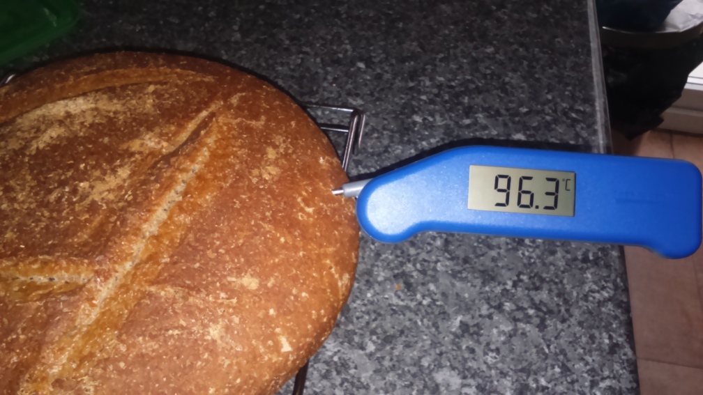Thermopen in Bread